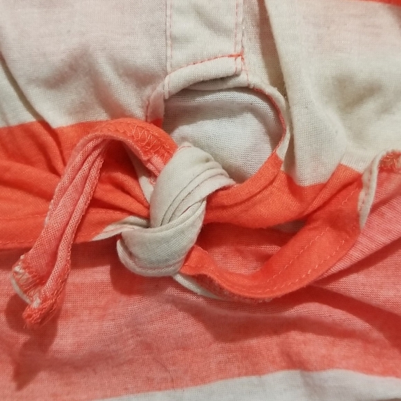 Rue 21 Striped Cropped Blouse - Picture 5 of 5